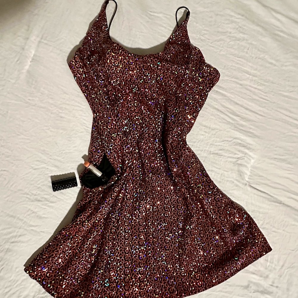 Sequin Mini Dress